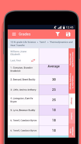 eSchool Gradebook Screenshot 3 - AppWisp.com eSchool Gradebook Screenshot 3 - AppWisp.com