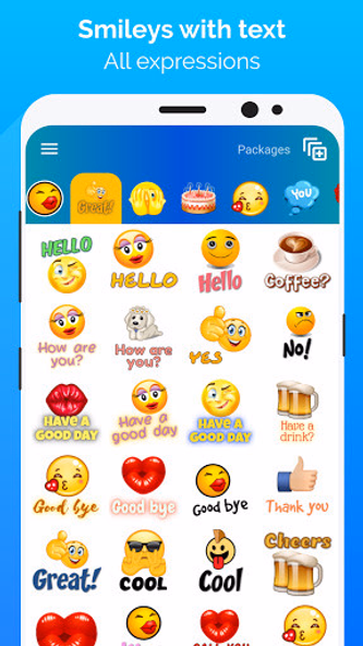 WhatSmiley: Emoji WASticker Screenshot 1 - AppWisp.com WhatSmiley: Emoji WASticker Screenshot 1 - AppWisp.com