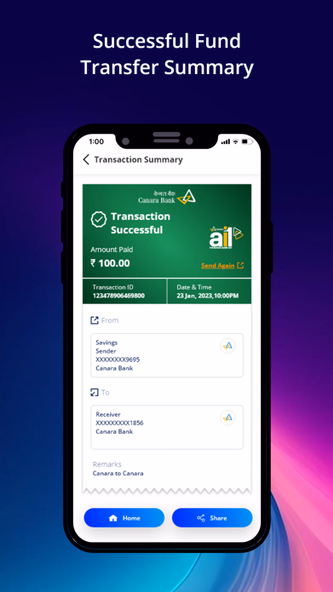 Canara ai1- Mobile Banking App Screenshot 4 - AppWisp.com