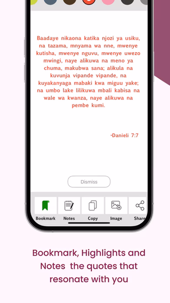 Biblia Takatifu in Swahili Screenshot 3 - AppWisp.com