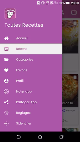 Toutes Recettes Screenshot 3 - AppWisp.com Toutes Recettes Screenshot 3 - AppWisp.com