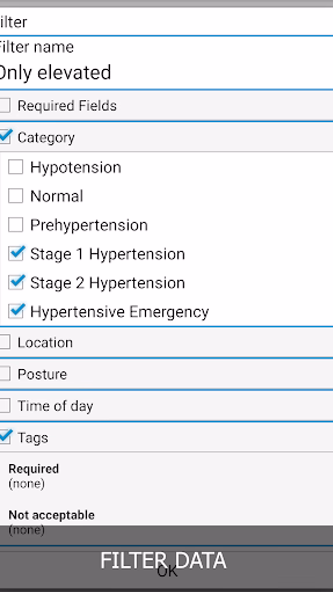 Blood Pressure Log - MyDiary Screenshot 3 - AppWisp.com Blood Pressure Log - MyDiary Screenshot 3 - AppWisp.com