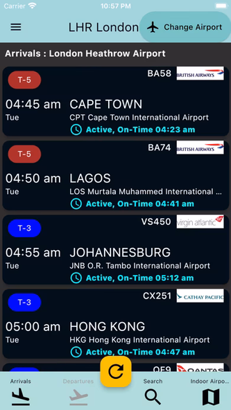 Las Vegas McCarran Airport Screenshot 1 - AppWisp.com Las Vegas McCarran Airport Screenshot 1 - AppWisp.com