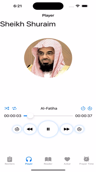 Quran Al Kareem Shuraim Sudais Screenshot 4 - AppWisp.com Quran Al Kareem Shuraim Sudais Screenshot 4 - AppWisp.com