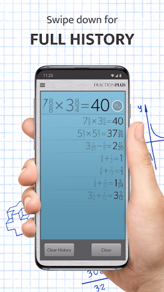 Fraction Calculator Plus Screenshot 3 - AppWisp.com Fraction Calculator Plus Screenshot 3 - AppWisp.com
