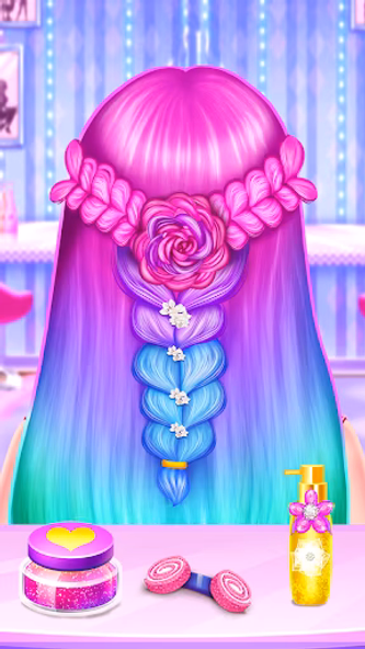 Fashion Braid Hair Salon Games Screenshot 1 - AppWisp.com Fashion Braid Hair Salon Games Screenshot 1 - AppWisp.com