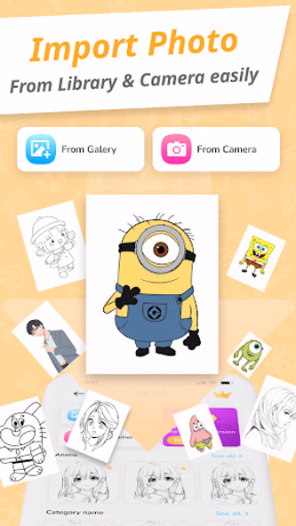 Draw Cartoon - AR Drawing App Screenshot 4 - AppWisp.com Draw Cartoon - AR Drawing App Screenshot 4 - AppWisp.com