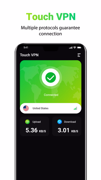 VPN - Touch Hotspot VPN Proxy Screenshot 2 - AppWisp.com VPN - Touch Hotspot VPN Proxy Screenshot 2 - AppWisp.com