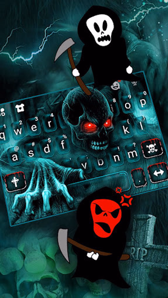 Zombie Skull 2 Theme Screenshot 4 - AppWisp.com Zombie Skull 2 Theme Screenshot 4 - AppWisp.com