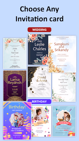 Invitation Maker : Card Maker Screenshot 1 - AppWisp.com Invitation Maker : Card Maker Screenshot 1 - AppWisp.com