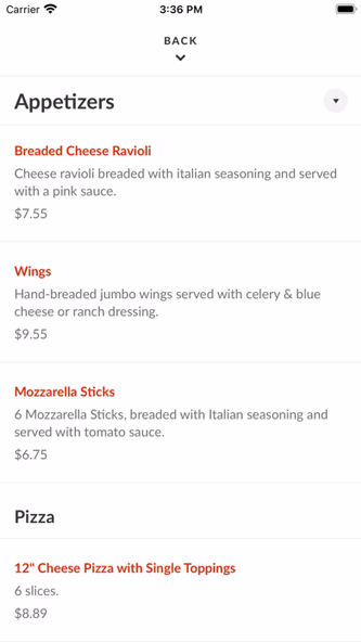 Antonino Bertolo's Pizza Screenshot 3 - AppWisp.com Antonino Bertolo's Pizza Screenshot 3 - AppWisp.com