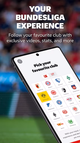Bundesliga Official App Screenshot 1 - AppWisp.com Bundesliga Official App Screenshot 1 - AppWisp.com