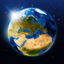 3D Earth Map - Satellite View - AppWisp.com