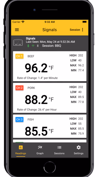 ThermoWorks Screenshot 2 - AppWisp.com ThermoWorks Screenshot 2 - AppWisp.com