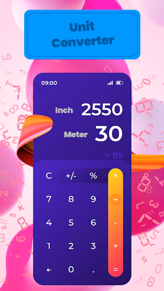 Calculator - Converter, Math Screenshot 3 - AppWisp.com Calculator - Converter, Math Screenshot 3 - AppWisp.com