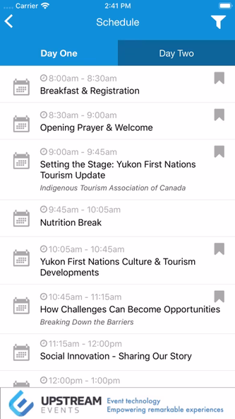 Upstream Events Portal Screenshot 4 - AppWisp.com Upstream Events Portal Screenshot 4 - AppWisp.com