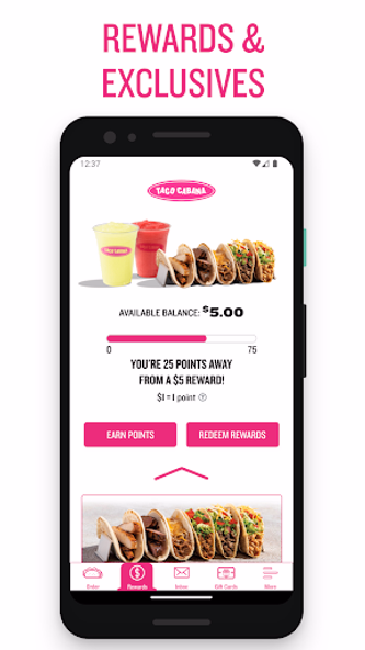 Taco Cabana Screenshot 2 - AppWisp.com Taco Cabana Screenshot 2 - AppWisp.com