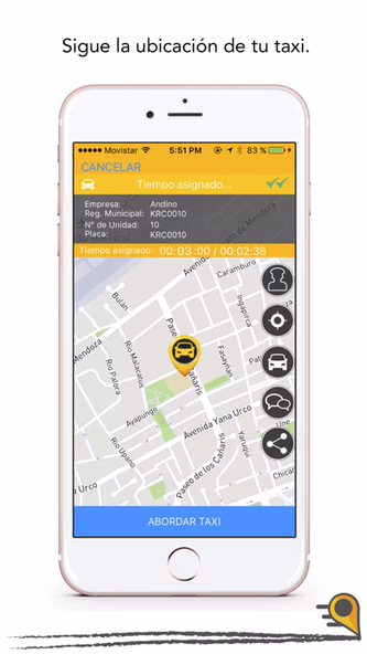 AzuTaxi Screenshot 3 - AppWisp.com AzuTaxi Screenshot 3 - AppWisp.com