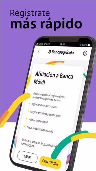 Bancoagrícola Screenshot 2 - AppWisp.com Bancoagrícola Screenshot 2 - AppWisp.com