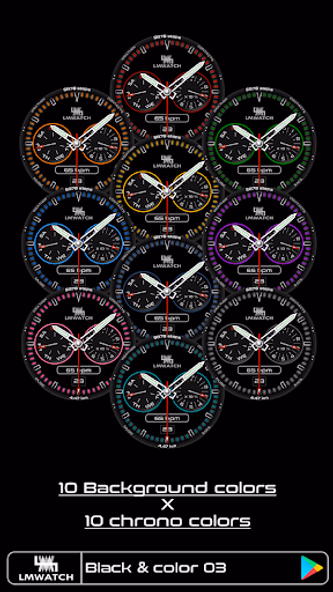 LMwatch black and color 03 Screenshot 4 - AppWisp.com LMwatch black and color 03 Screenshot 4 - AppWisp.com