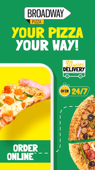 Broadway Pizza Official Screenshot 1 - AppWisp.com