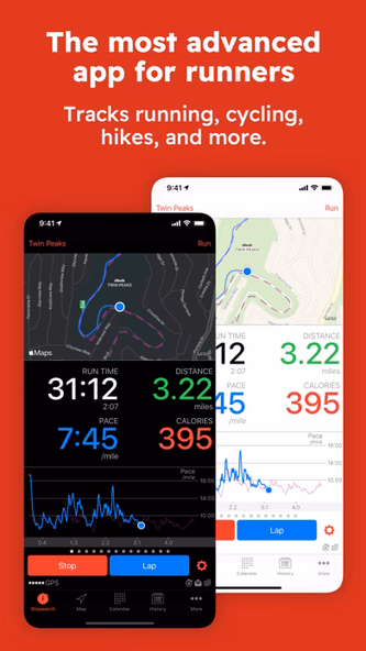 Runmeter Running & Walking GPS Screenshot 1 - AppWisp.com Runmeter Running & Walking GPS Screenshot 1 - AppWisp.com