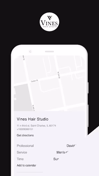 Vines Hair Studio Screenshot 1 - AppWisp.com Vines Hair Studio Screenshot 1 - AppWisp.com