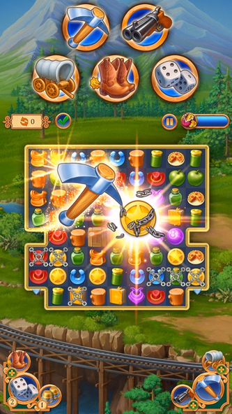 Jewels of the Wild West: Match Screenshot 3 - AppWisp.com Jewels of the Wild West: Match Screenshot 3 - AppWisp.com