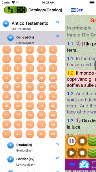 English Italian Audio Bible Screenshot 2 - AppWisp.com English Italian Audio Bible Screenshot 2 - AppWisp.com