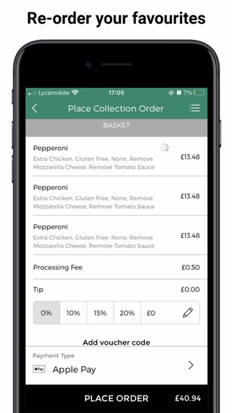 Pizzarelli, UK Screenshot 3 - AppWisp.com Pizzarelli, UK Screenshot 3 - AppWisp.com
