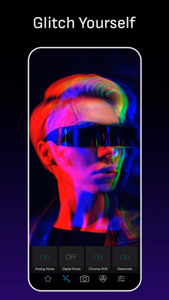 Glitch Art Studio: Cam Effects Screenshot 1 - AppWisp.com Glitch Art Studio: Cam Effects Screenshot 1 - AppWisp.com
