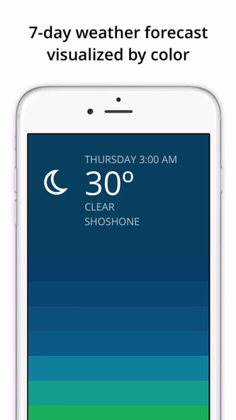 Blue - weather forecast Screenshot 1 - AppWisp.com Blue - weather forecast Screenshot 1 - AppWisp.com