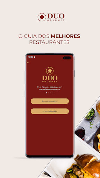 Duo Gourmet: Restaurantes Screenshot 1 - AppWisp.com Duo Gourmet: Restaurantes Screenshot 1 - AppWisp.com