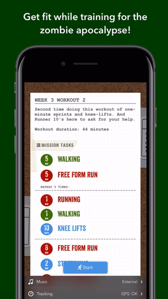 Zombies, Run! 5k Training Screenshot 1 - AppWisp.com Zombies, Run! 5k Training Screenshot 1 - AppWisp.com