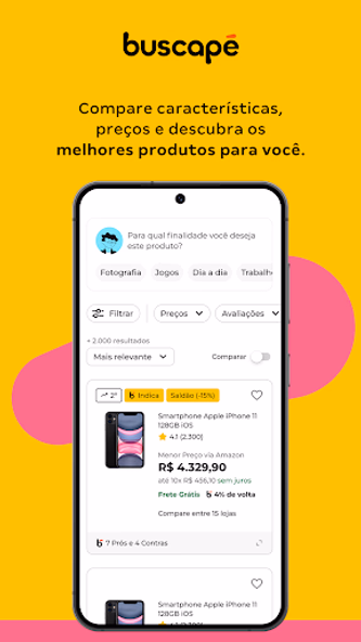 Buscapé: Promoção e cashback Screenshot 4 - AppWisp.com Buscapé: Promoção e cashback Screenshot 4 - AppWisp.com