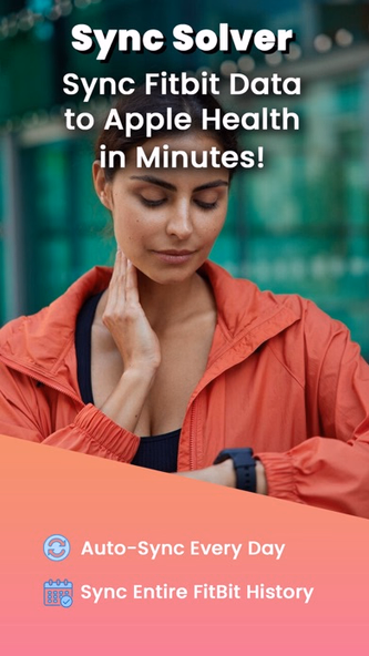 Fitbit to Health Sync Solver Screenshot 1 - AppWisp.com Fitbit to Health Sync Solver Screenshot 1 - AppWisp.com