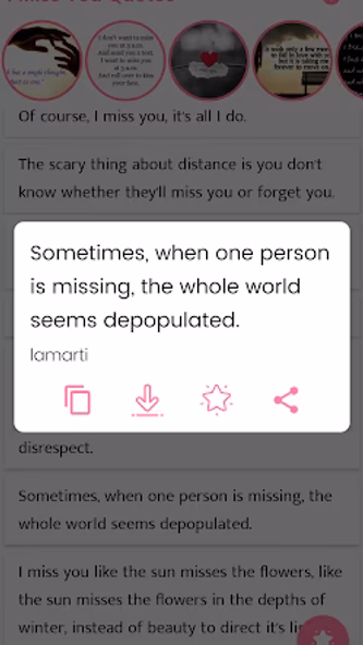 I Miss You Quotes and Sayings Screenshot 4 - AppWisp.com I Miss You Quotes and Sayings Screenshot 4 - AppWisp.com
