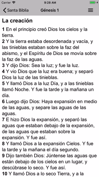 Santa Biblia Reina Screenshot 2 - AppWisp.com Santa Biblia Reina Screenshot 2 - AppWisp.com