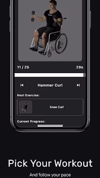 Wheel Fit - Wheelchair Fitness Screenshot 3 - AppWisp.com Wheel Fit - Wheelchair Fitness Screenshot 3 - AppWisp.com