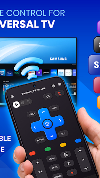 Universal TV Remote Control Screenshot 1 - AppWisp.com Universal TV Remote Control Screenshot 1 - AppWisp.com