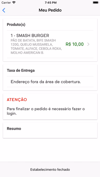 ChiliBurguer Hamburgueria Screenshot 3 - AppWisp.com ChiliBurguer Hamburgueria Screenshot 3 - AppWisp.com