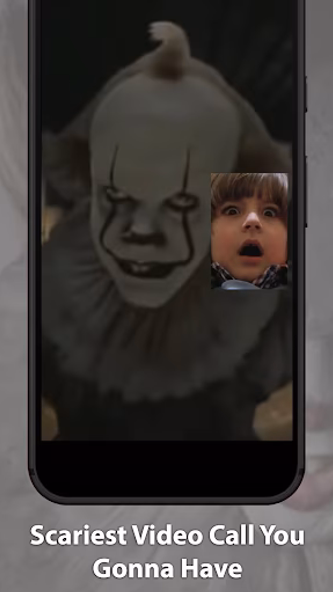 Scary Pennywise Video Call Screenshot 4 - AppWisp.com Scary Pennywise Video Call Screenshot 4 - AppWisp.com