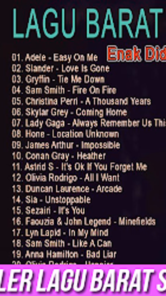Lagu Barat Slow Enak Didengar Screenshot 3 - AppWisp.com Lagu Barat Slow Enak Didengar Screenshot 3 - AppWisp.com