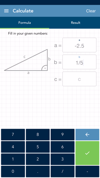Solving Pythagoras Screenshot 1 - AppWisp.com Solving Pythagoras Screenshot 1 - AppWisp.com