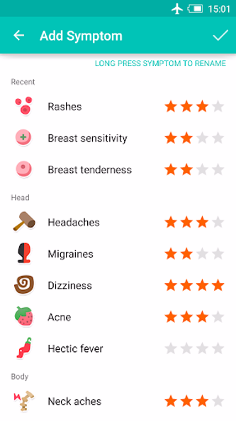 Period Tracker - My Calendar Screenshot 4 - AppWisp.com Period Tracker - My Calendar Screenshot 4 - AppWisp.com
