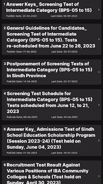 STS Announcement - IBA Results Screenshot 1 - AppWisp.com STS Announcement - IBA Results Screenshot 1 - AppWisp.com