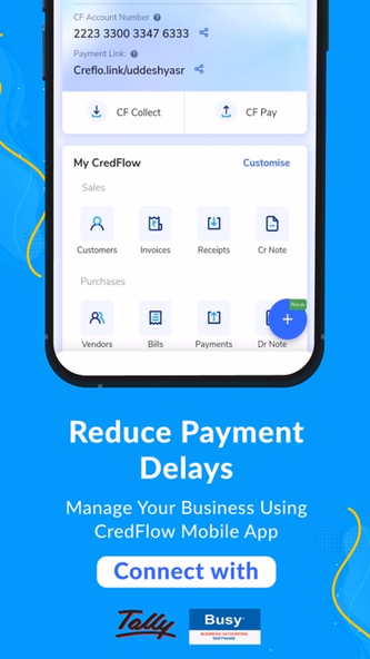CredFlow- Tally/Busy on mobile Screenshot 2 - AppWisp.com CredFlow- Tally/Busy on mobile Screenshot 2 - AppWisp.com