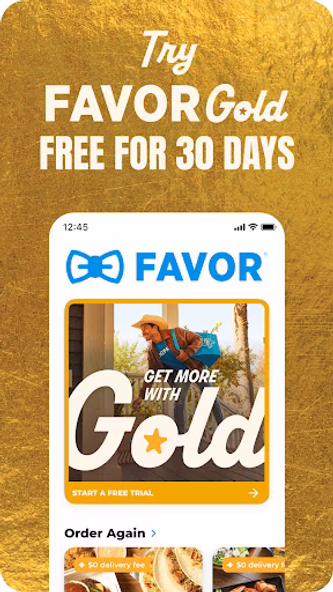 Favor: Texas Food Delivery Screenshot 2 - AppWisp.com Favor: Texas Food Delivery Screenshot 2 - AppWisp.com