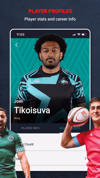 Major League Rugby Screenshot 2 - AppWisp.com Major League Rugby Screenshot 2 - AppWisp.com