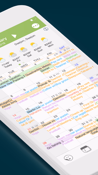 Awesome Calendar Lite Screenshot 2 - AppWisp.com Awesome Calendar Lite Screenshot 2 - AppWisp.com